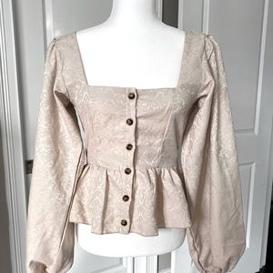 NWT Romantic In The Style Lorna Lux Blouse